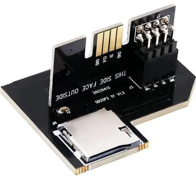 Alt view image 7 of 7 - AJMRTC SD2SP2 Pro Micro SD TF Card Reader Adapter SDLoader Swiss Mod for Nintendo GameCube NGC Serial Port 2, Plug and Play NTSC Console Homebrew ISO Retro Gaming PCB Storage Accessory