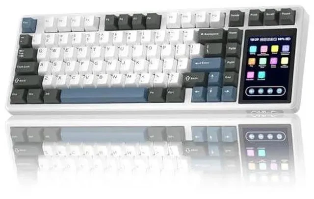 Alt view image 2 of 7 - Aula Wireless Keyboard and Headset Combo, Aula L99 Wireless Keyboard G7 Wireless Headset