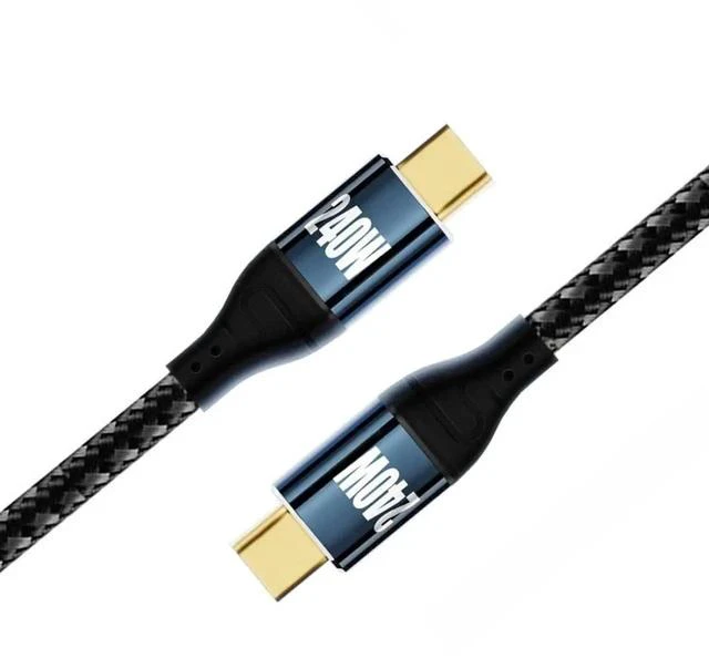 Main image of 0.5M USBC to USBC Male to Male Cable | Max 240W 48V/5A PD Fast Charging, USB2.0 480Mbps Data Sync