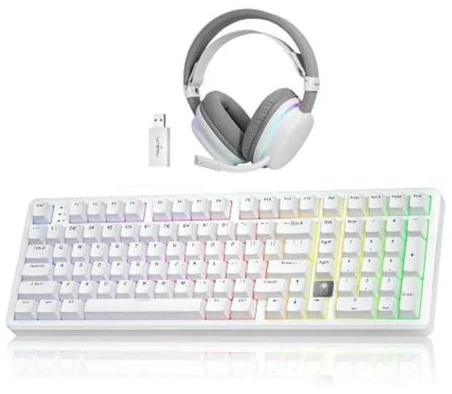 Main image of LEOBOG Wireless Keyboard and Headset Combo, LEOBOG HI98C Pro Wireless Keyboard G7 Wireless Headset
