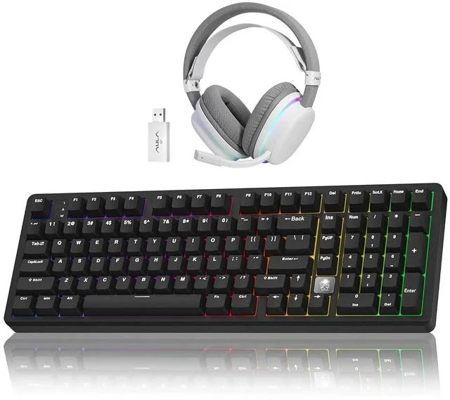 Main image of LEOBOG Wireless Keyboard and Headset Combo, LEOBOG HI98C Pro Wireless Keyboard G7 Wireless Headset