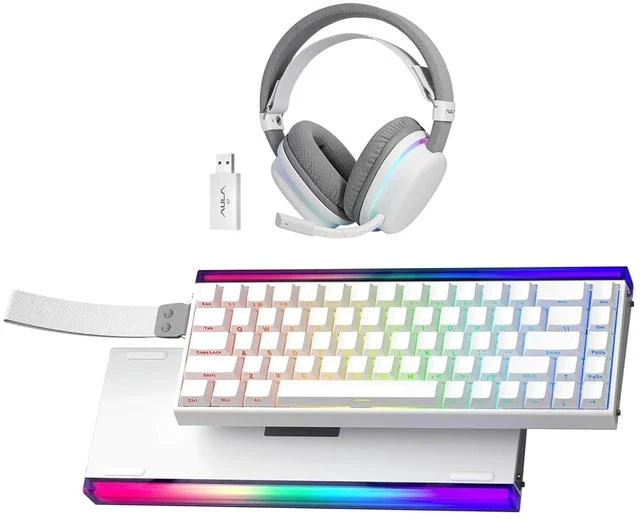 Main image of Aula Hall Effect Keyboard and Headset Combo, Aula Hero 68 HE Hall Effect Keyboard G7 Wireless Headset