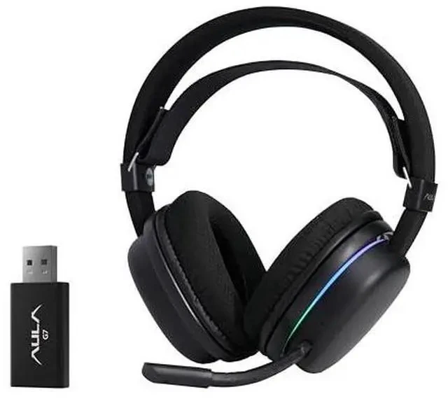 Alt view image 5 of 6 - Aula Hall Effect Keyboard and Headset Combo, Aula Hero 68 HE Hall Effect Keyboard G7 Wireless Headset
