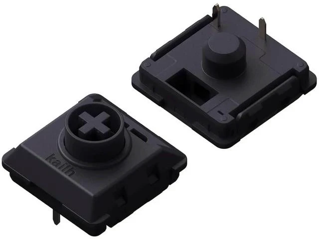 Alt view image 4 of 7 - Phantom Switches for Lofree Flow84 Mechanical Keyboard, Low-Profile, Tactile, Gentle Sound, Hot-swappable, Full POM Material and Responsive Touch - 90pcs Tactile Switch