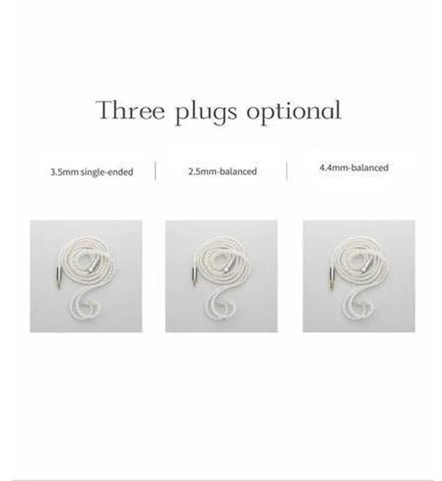 Alt view image 4 of 5 - Line K Upgrade Cable High Purity Copper Silver Plated KATO Cable IEMs (4.4mm)