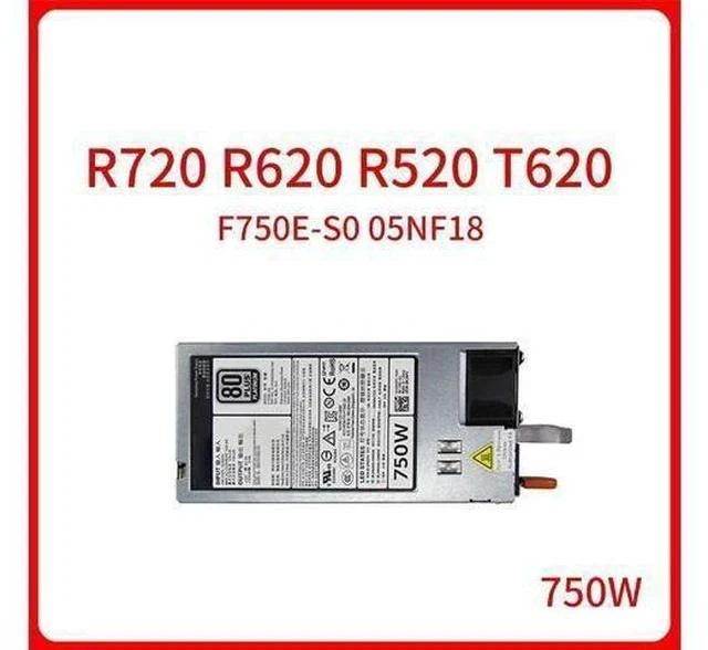 Main image of 750W F750E-S0 D750E-S1 05NF18 06W2PW Server Power Adapter For R720 R620 R520 T620 Power Supply PSU CN-05NF18 CN-06W2PW