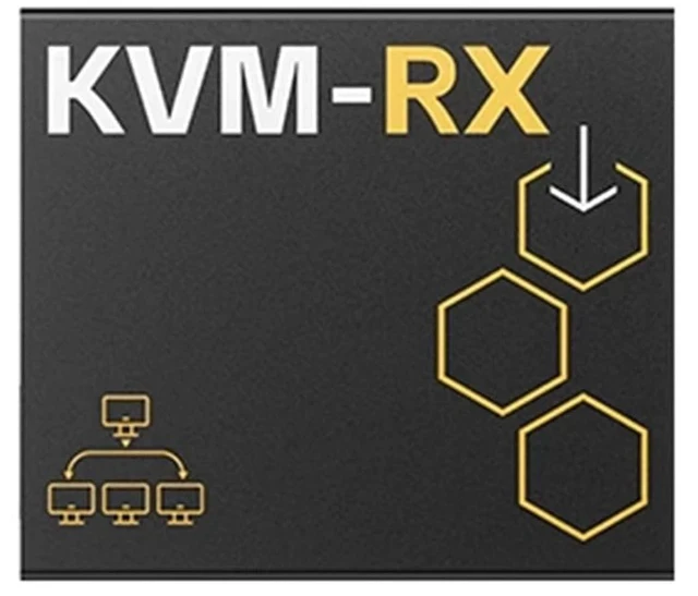 Alt view image 3 of 3 - HD-MI KVM Extender Over Cat5e/Cat6, 1 Transmitter to Multiple Receivers, USB Keyboard Mouse Control, IR Remote, 150m Transmission Distance,Support HDMI 1.4b HDCP 1.4 (KVM-RX Receiver)