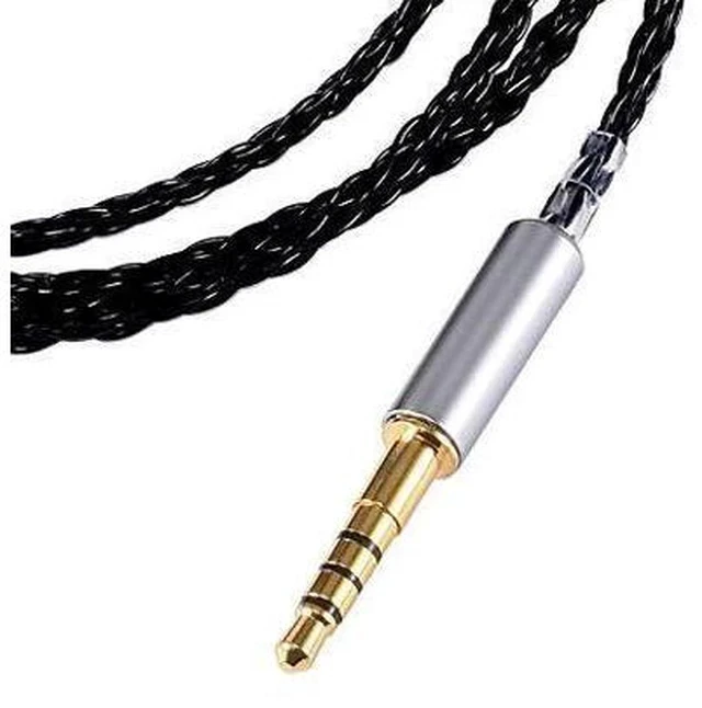 Alt view image 2 of 3 - Cable ZY-358 4.4mm Balance Cable AH-MM400 Headphone Extension Cords Upgrade