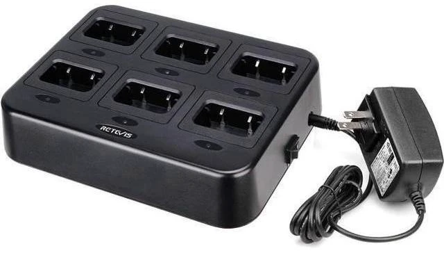 Main image of Retevis RT68 NR10 Six-Way Charger, Multi Unit Rapid Charger for Retevis RT68 NR10 Walkie Talkie and Battery (1 Pack)