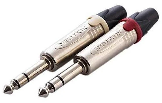 Alt view image 2 of 3 - Cable ZY-043 2TRS 6.35mm Plug HD600 HD650 HD660S Headphone Extension Cords Headphone Upgrade HiFi Cable