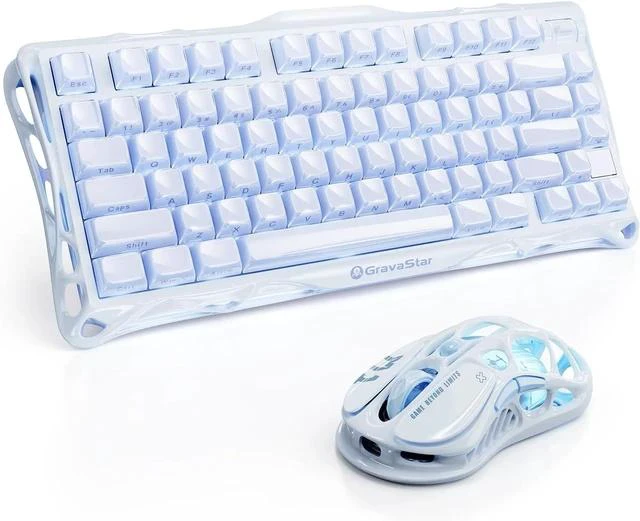Main image of Mercury K1 Keyboard & M1 Pro Mouse - Ice Blue