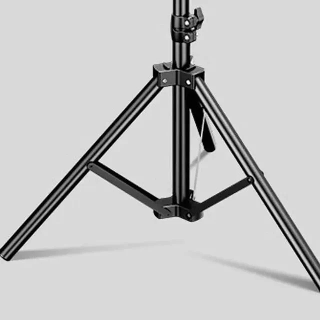 Alt view image 5 of 6 - Projector Stand 360 Degree Projector Stand Home Tripod Tray Desktop Adjustable Portable Projector Stand Projector Bracket