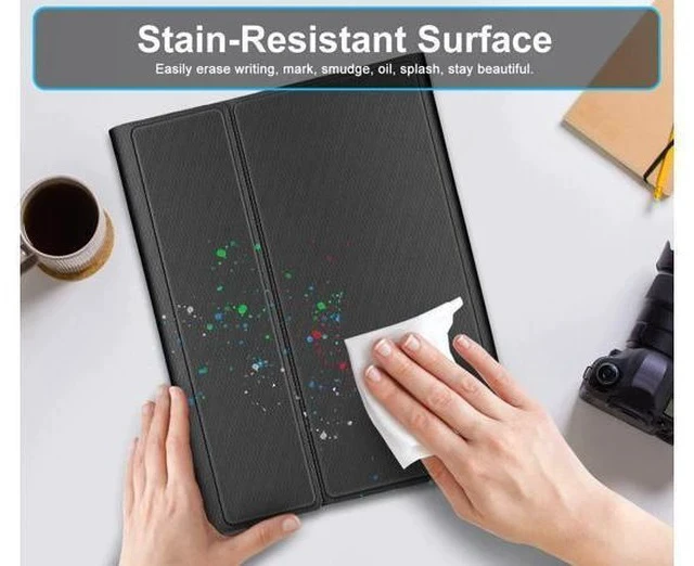 Alt view image 5 of 5 - Keyboard Case for iPad Air 13-inch (M2, 2024) & iPad Pro 12.9 (6th 2022/5th 2021/4th 2020/3rd 2018 Gen), Detachable Bluetooth Keyboard| Smart 7 Color Backlit| Slim Protection Cover with Pencil Holder