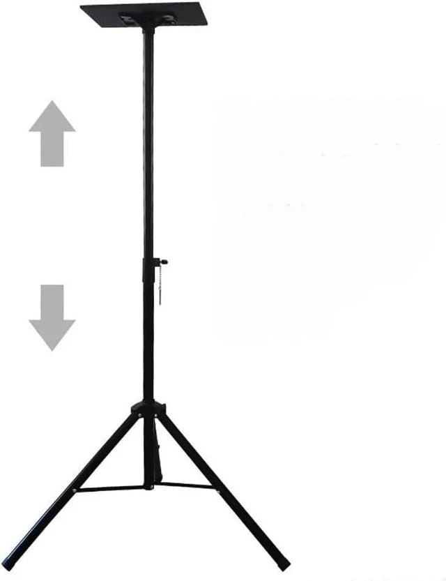 Alt view image 7 of 7 - ULTRAWAVE Projector Stand Living Room with Tray Folding Portable Projector Tripod Floor Stand Home Office Retractable Projector Stand Projector Mount