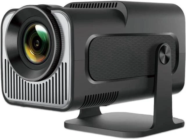 Main image of Mini Projector, 4K 1080P Support Portable Projector with 2.4G 5G Wi Fi BT, 180° Rotatable Outdoor Projector Supported 10000 Lumens, Auto Keystone, for Phone, PC, Laptop (US Plug)
