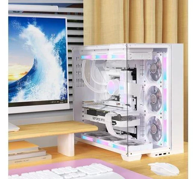 Alt view image 7 of 7 - PSU Cable Extension Kit, Sleeved PC Cables Extensions Mod,24Pin ATX x1 8Pin EPS x1 8 Pin PCI-E x2,Gold-Plated Pins for GPU Power Supply with Pre-Install Cable Combs,4 Kits