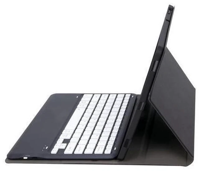 Alt view image 4 of 7 - KcoxdCn New iPad Pro 13 Inch 2024 Keyboard Case for iPad Pro 13 Inch Keyboard Case 2024 Model 7th Generation with Pencil Holder Mutil Angles Stand Cover Detachable Wireless Keyboard (Black)