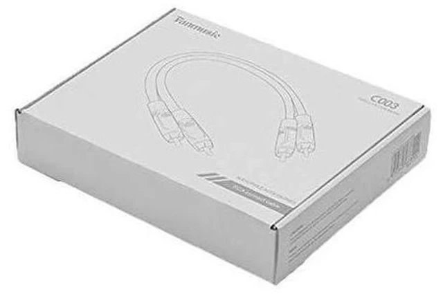 Alt view image 2 of 4 - C003 RCA Male to Male ROXTONE RCA 2 Core HiFi Single Channel Audio Cable 25cm