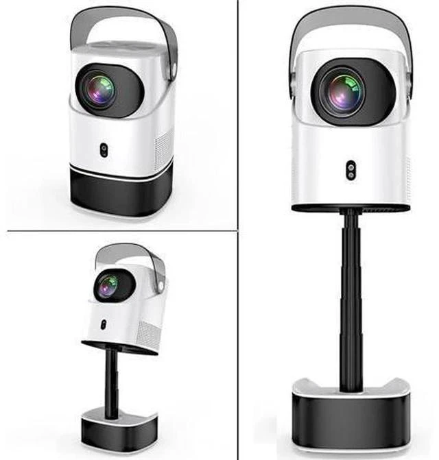 Main image of Mini Projector with WiFi and Bluetooth, 1080P Portable Movie Projector with 500 ANSI Lumens, Smart Android TV Projector Built-in Netflix/YouTube, Electric Focus, for Bedroom and Apartment(Rose Gold)