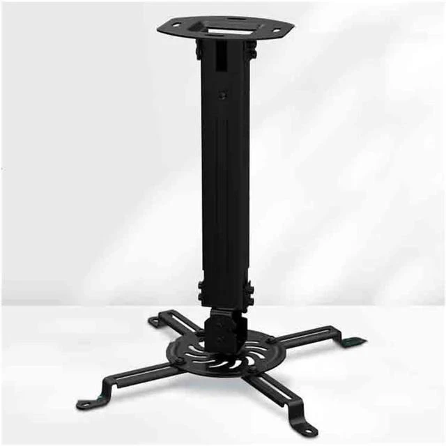 Alt view image 4 of 6 - Projector Bracket Projector Hanger Telescopic Shelf Ceiling Mount Projector Hanging Bracket for Ceiling Hangers Portable Projector Stand(White