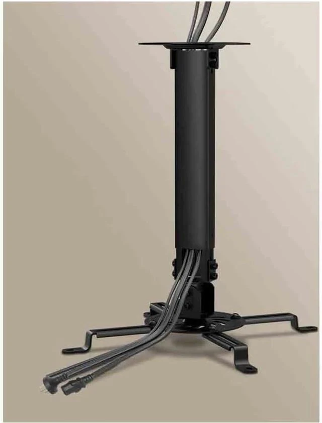 Alt view image 5 of 6 - Projector Bracket Projector Hanger Telescopic Shelf Ceiling Mount Projector Hanging Bracket for Ceiling Hangers Portable Projector Stand(White