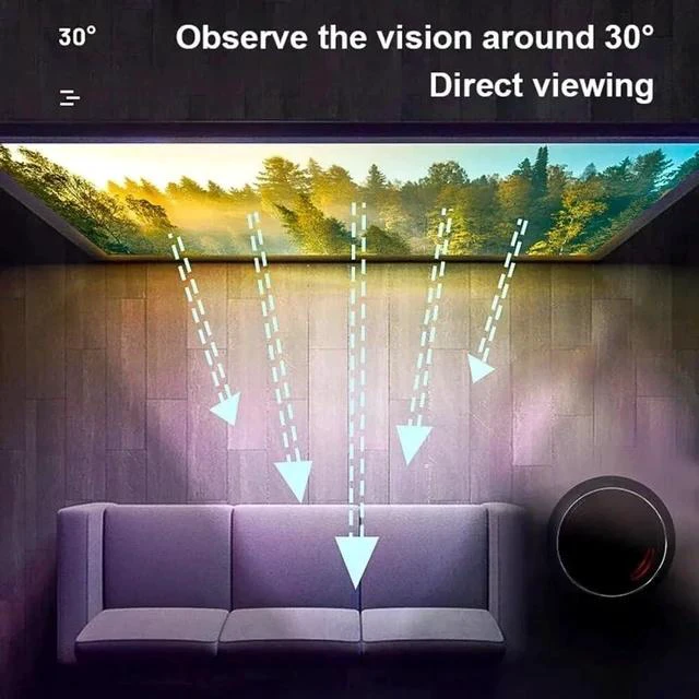 Alt view image 7 of 7 - Projector Screen Projection Screens Simple Metal Anti Light Projection Screen Portable Outdoor High-Definition 4K Projector Cloth Smart Home(120 inch)