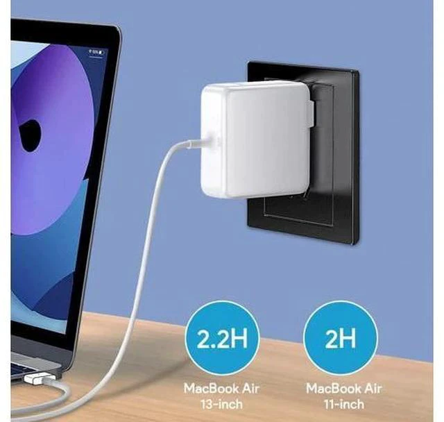 Alt view image 4 of 6 - Mac Book Air Charger 45W Magnetic Mag2 T-Tip Laptop Charger Suitable for Mac Book Air 11 inch and 13 inch After Mid 2012(Applicable to 2012-2017)