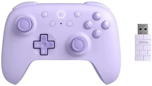 Alt view image 8 of 14 - 8BitDo Ultimate 2C Wireless Controller for Windows PC and Android, with 1000 Hz Polling Rate, Hall Effect Joysticks and Triggers, and Remappable L4/R4 Bumpers (Green)