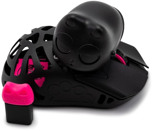Alt view image 4 of 6 - WLMOUSE Beast X Miao Ultralight 31g Magnesium Alloy Cute Gaming Mouse with PAW3950HS Sensor, Cat Paw Theme, Small Hand Gaming Mouse with 8K Polling Rate,TTC/OM Switches (BluePink(OM Switch))