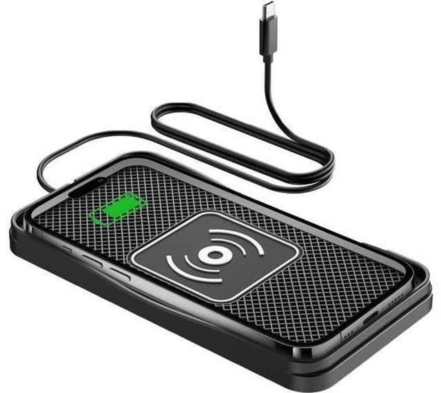 Main image of Wireless Charger for Car 20W Max Fast Car Charging Pad Non-Slip Charger for iPhone 16/15/14/13/12 Galaxy S25-S9 Android Devices (Type C)