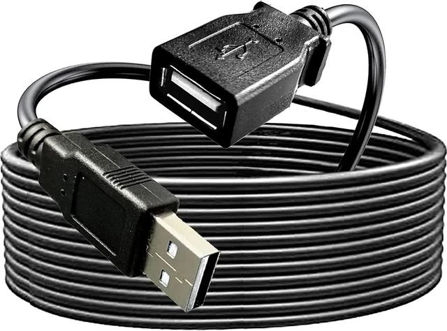 Main image of Long 30FT USB 2.0 A Male to Female Extension Cable for USB Flash Drive/Hard Drive