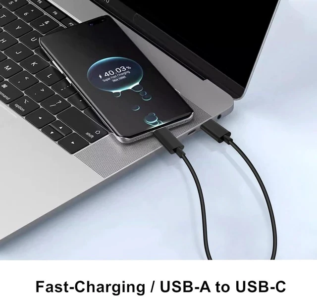 Alt view image 4 of 7 - 20-Pack Bulk USB C Charger Cable - Multipack Type-C Charging Cords USB 2.0 for Phones and Tablets 3.3ft Black