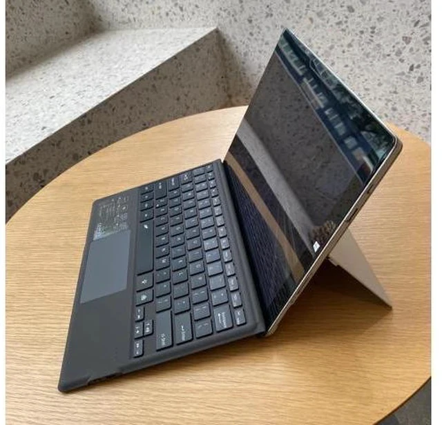 Alt view image 5 of 5 - mobee Type Cover for Microsoft Surface Pro 7+/ Pro 7 / Pro 6 / Pro 5 / Pro 4 / Pro 3, Bluetooch Type Keyboard with Multi-Touch Trackpad, Ultra Silm (Black with Backlit)