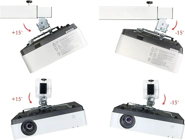 Alt view image 2 of 4 - Projector Stand Projector Mounting Bracket Projector Mount Wall Projector Ceiling Mount Projector Stand Extendable Video Projector Wall Mount Bracket with Adjustable Height Projector Mounts Office