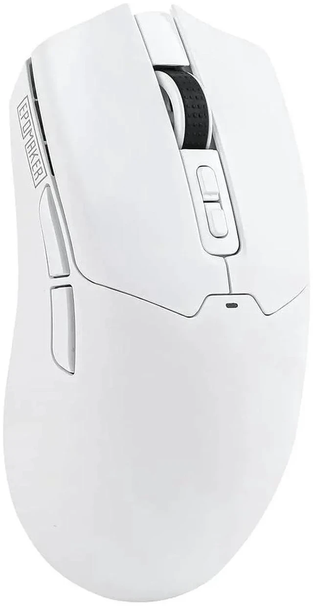 Main image of Click Gaming Mouse Wireless 2.4Ghz/BT/Type-C, 800 to 42,000 DPI Adjustable, 8K Polling Rate, 500mAh, Lightweight Optical Mouse, for PC/Mac/Linux (White)