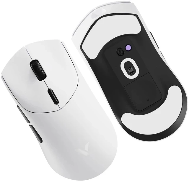 Alt view image 6 of 6 - VT MAX Lightweight Wireless Gaming Mouse, PAW3950 Ultimate Sensor,750H Battery Life, 8K Polling, 45K DPI, Dual-Mode 2.4G/USB-C, Esports Grade Performance Mouse for PC/Mac (VT7 MAX, White)