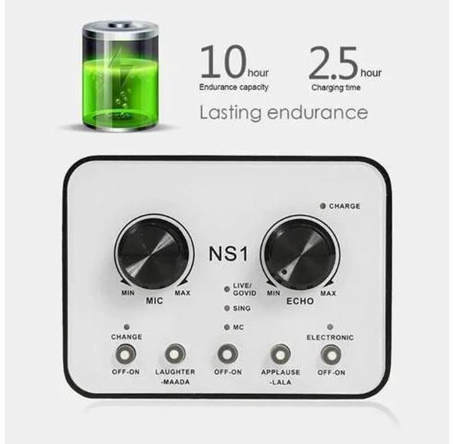 Alt view image 5 of 5 - Microphone Sound Card Ns1 Mobile Phone Streamer Live Broadcast Sound Card For Mobile Phone Computer Pc Microphone