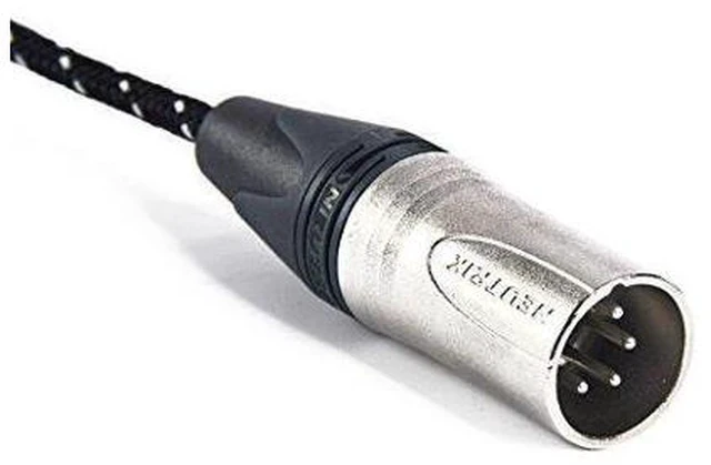 Alt view image 3 of 3 - HiFi Cable Upgrade Version HD580/HD600/HD650 Balance line (4-pin XLR Male) OCC ZY-002 2.5M