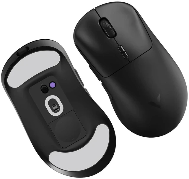 Alt view image 4 of 6 - VT MAX Lightweight Wireless Gaming Mouse, PAW3950 Ultimate Sensor,750H Battery Life, 8K Polling, 45K DPI, Dual-Mode 2.4G/USB-C, Esports Grade Performance Mouse for PC/Mac (VT3 MAX, Black)