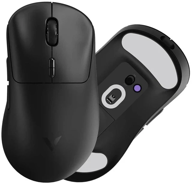 Alt view image 5 of 6 - VT MAX Lightweight Wireless Gaming Mouse, PAW3950 Ultimate Sensor,750H Battery Life, 8K Polling, 45K DPI, Dual-Mode 2.4G/USB-C, Esports Grade Performance Mouse for PC/Mac (VT3 MAX, Black)