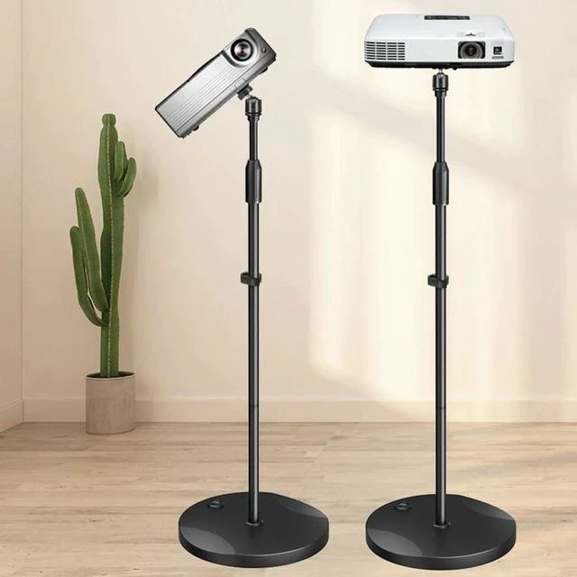 Alt view image 6 of 6 - ULTRAWAVE Projector Stand Projector Stand Floor-Standing Home Bedside Desktop Surveillance Camera Stand Lifting Telescopic Shelf Projector Mount