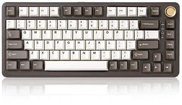 Main image of B75 PRO Wireless Mechanical Keyboard,75% Layout with Knob,Hot Swap Gasket Structure,Creamy Pre-lubed