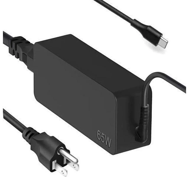 Main image of Replacement 65w USB c Laptop Charger for ThinkPad/Chromebook/Yoga ThinkPad T480 T490 T580 E480 ADLX65YDC2A Power Supply for Laptop Charger
