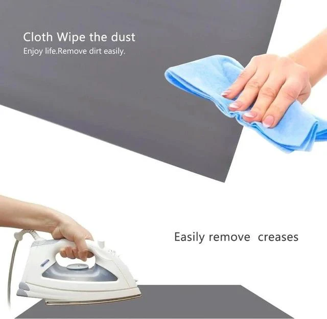 Alt view image 4 of 5 - Projector Screen Screen Portable Projector Screen Simple Curtain Anti-Light 16:9 Projector Screens for Home Outdoor Office Smart Home(60 inch)