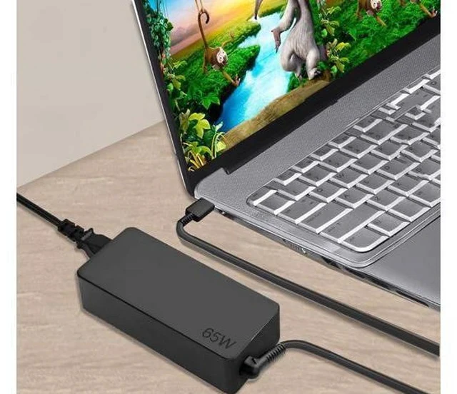 Alt view image 5 of 7 - Replacement 65w USB c Laptop Charger for ThinkPad/Chromebook/Yoga ThinkPad T480 T490 T580 E480 ADLX65YDC2A Power Supply for Laptop Charger