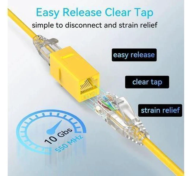 Alt view image 6 of 7 - Cat6a Patch Cables Slim 2ft (24 Pack), Flexible Cat6 Ethernet Patch Cable 10G 550MHZ, 28AWG Pure Copper Cat6 Patch Cable for Network Cabinet, Cat 6 Patch Cable Yellow