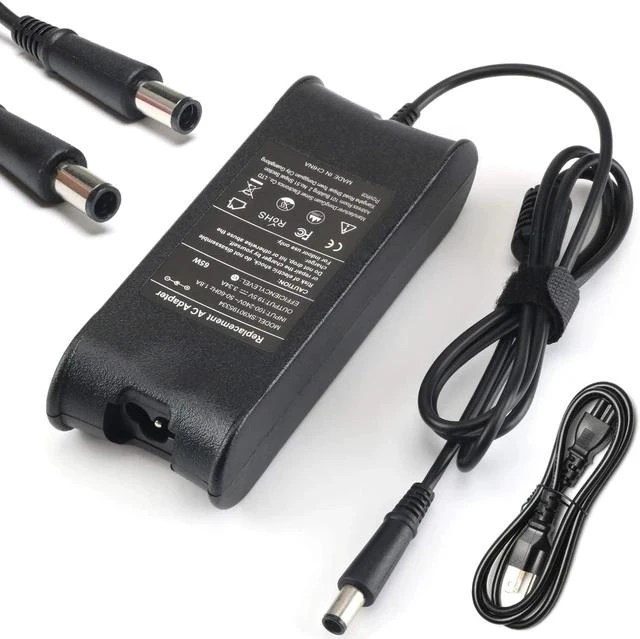 Main image of 65W Laptop Charger Compatible with Latitude 5400 5480 7480 7490 5490 E5470 E6420 5580 5500 5590 5280 E6410 E5570 E6430 E6440 E6540 AC Adapter Power Cord