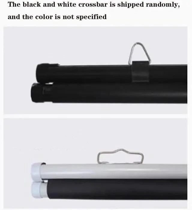 Alt view image 3 of 7 - Drop Down Projector Screen Wall Mount Projector Screen Foldable Design 60 Inch Portable Anti-Crease Projection Screen for Movie Home Theater