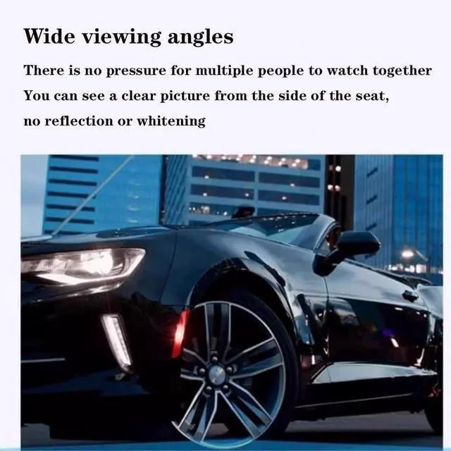Alt view image 4 of 7 - Drop Down Projector Screen Wall Mount Projector Screen Foldable Design 60 Inch Portable Anti-Crease Projection Screen for Movie Home Theater