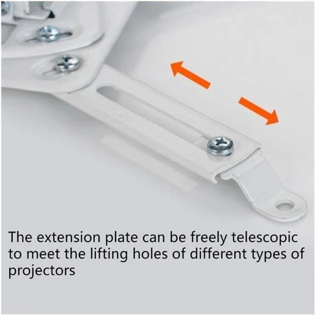 Alt view image 3 of 6 - Portable Projector Stand LCD Mini Projector Ceiling Wall Mount Bracket Aluminium Holder Stand Universal Adjustable Projector Mount